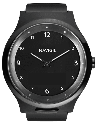 Navigil 580 wristwatch showing the watch face