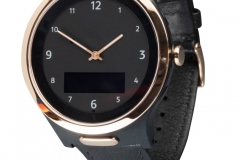 Navigil 580 onyx/rose gold strap buckled